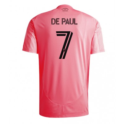 Camiseta Inter Miami Rodrigo De Paul #7 Primera Equipación Replica 2025-26 mangas cortas Camiseta Inter Miami Rodrigo De Paul #7 Primera Equipación Replica 2025-26 mangas cortas